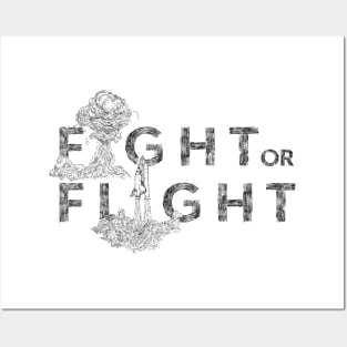 Fight or Flight Posters and Art